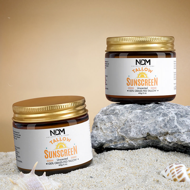Pre Summer Sale - 100% Organic Grass Fed Beef Tallow Sunscreen