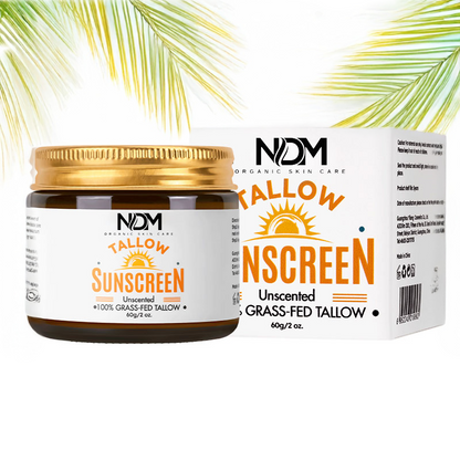 Pre Summer Sale - 100% Organic Grass Fed Beef Tallow Sunscreen